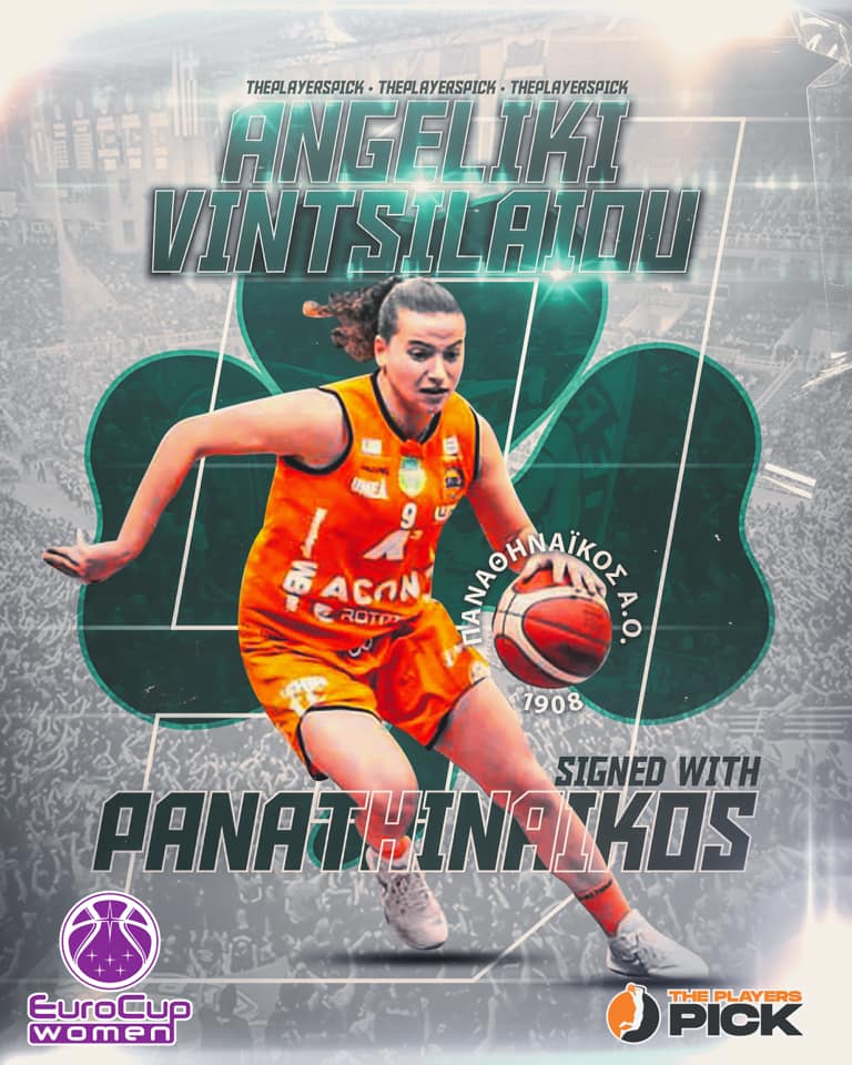 Angeliki Vintsilaiou signed with Champions of Greece & Eurocup participants – Panathinaikos!